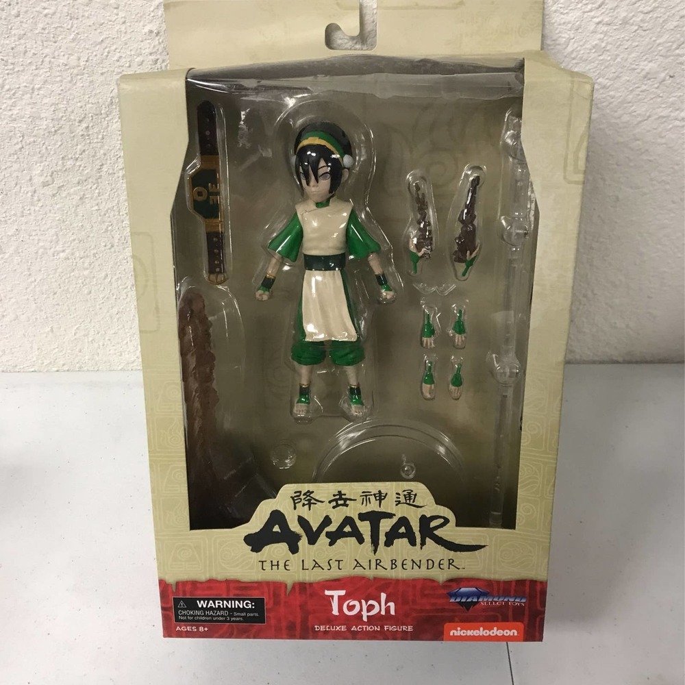 Diamond Select Toys Avatar The Last Airbender Toph Deluxe Action Figure - Picture 2 of 3